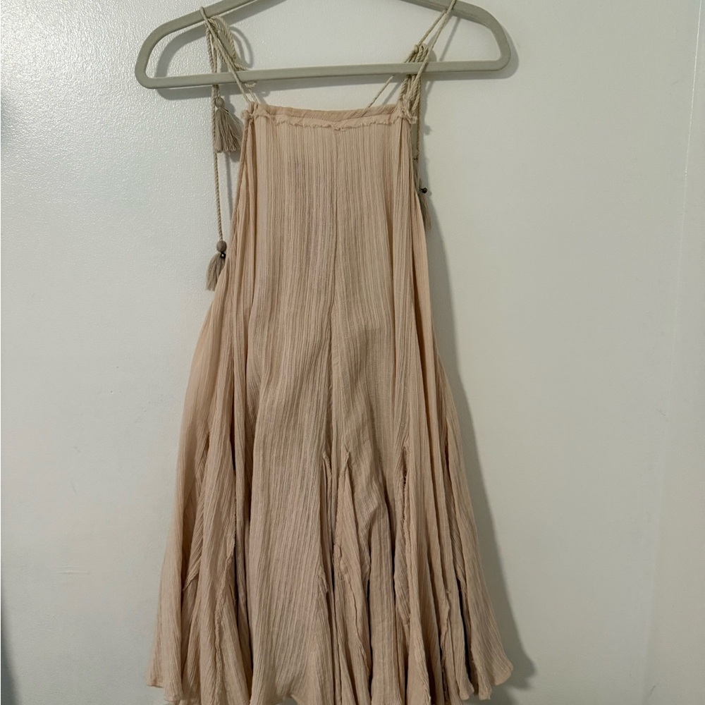 Free people catching rays halter dress
